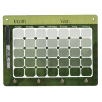 Conseil sec d'effacement de calendrier chic urbain tableaux éffaçables à sec