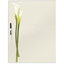 Conseil sec d'effacement de zantedeschia tableaux éffaçables à sec