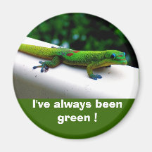 Conservation "pensez vert" magnets pour réfrigérateur