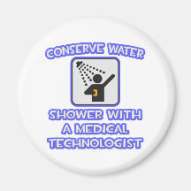 Conservez l'eau. Douche avec une technologie de Me Magnets Pour Réfrigérateur