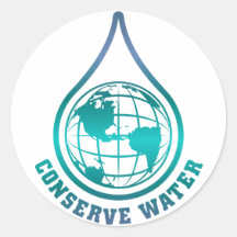 Conservez les autocollants de l'eau