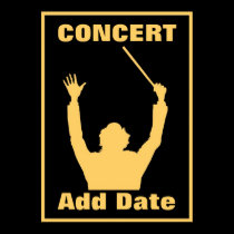 Considérant, date d'affiche de concert posters