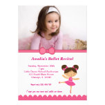Considérant de ballet invitation personnalisable