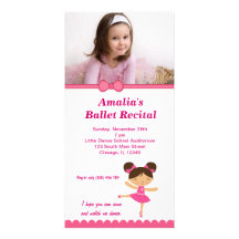 Considérant de ballet photocartes personnalisées