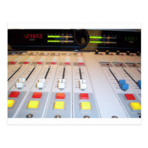 console par radio cartes postales