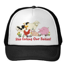 Consommation des bébés animaux casquette