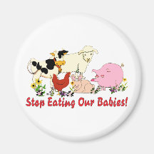 Consommation des bébés animaux magnets