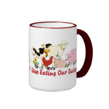 Consommation des bébés animaux mug à café