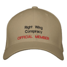 Conspiration de droite casquettes brodées