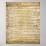 Constitution d'Etats-Unis vintage Posters