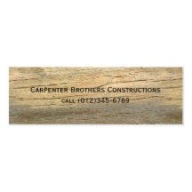 construction carte de visite