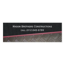 construction cartes de visite personnelles