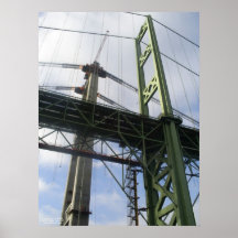 Construction de pont d'étroits de Tacoma 2006-2007 Posters