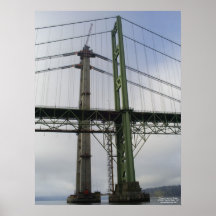 Construction de pont d'étroits de Tacoma 2006-2007 Affiches