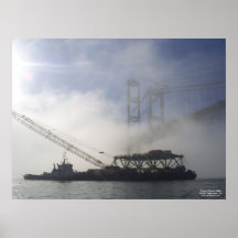 Construction de pont d'étroits de Tacoma 2006-2007 Affiches