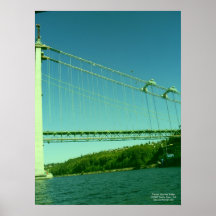 Construction de pont d'étroits de Tacoma 2006-2007 Affiches
