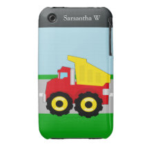 Construction Dumptruck d'enfants Coque iPhone 3