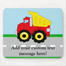 Construction Dumptruck d'enfants Tapis De Souris
