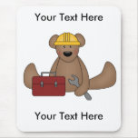 Construction faite sur commande Mousepad d'ours -  Tapis De Souris