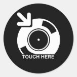 Contact du DJ ici Autocollant