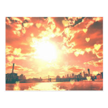 Conte de fées de New York - coeurs mous Cartes Postales