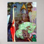 Conte de fées de Rapunzel par la copie d'Anne Ande Poster