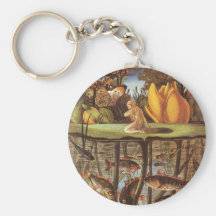 Conte de fées vintage de Thumbelina ; Eleanor Vere Porte-clef