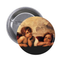Contemplez - les anges de Raphael Badge