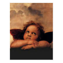 Contemplez - les anges de Raphael Cartes Postales