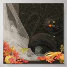 Contexte de photographie de Halloween Affiche