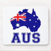 Continent de l'Australie Tapis De Souris