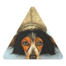 Contorsionniste canin autocollants