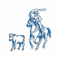 Contour de cordier de veau polos brodés