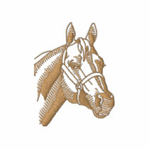 Contour quart de cheval polos brodés
