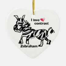 Contraste d'amour de Zebraham- I Décorations De Noël
