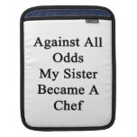 Contre toute attente ma soeur est devenue un chef housses iPad
