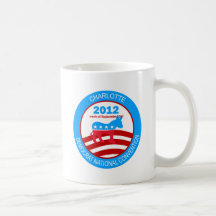 Convention 2012 de Charlotte Démocrate Mugs