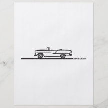 Convertible 1955 de Chevy Prospectus