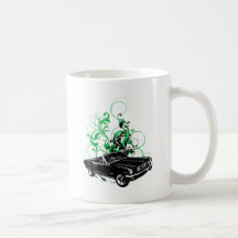 Convertible 1966 de mustang de Ford Mugs