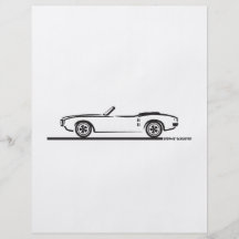 Convertible 1968 de Pontiac Firebird Prospectus