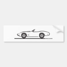 convertible 1974 - 1977 de Corvette Adhésifs Pour Voiture