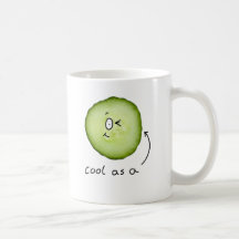 cool comme tasse de concombre