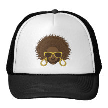 Cool d'Afro Casquette De Camionneur