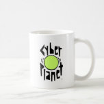 COOL DE PLANÈTE DE CYBER MUG À CAFÉ