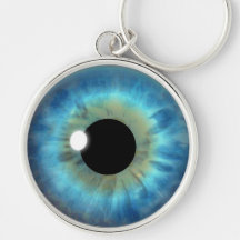 Cool Keychains rond fait sur commande de globe ocu Porte-clé