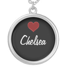 Cool personnalisé d'argent sterling de Collier-CHE