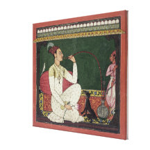 Copain de Medini de rajah, inscrit sur l'inverse d Toiles Tendues