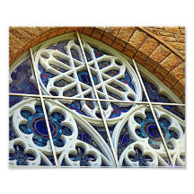 Copie 8 x 10 de photo en verre souillé