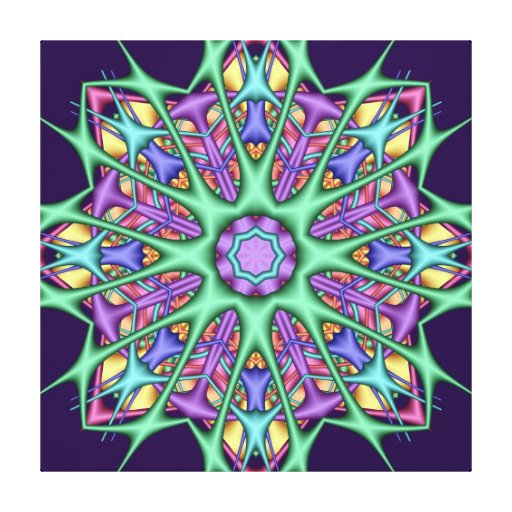 Copie abstraite de toile de motifs de pastel impression sur toile