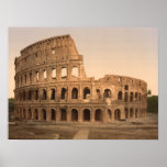 Copie archivistique de Colosseum extérieur, Rome,  Posters